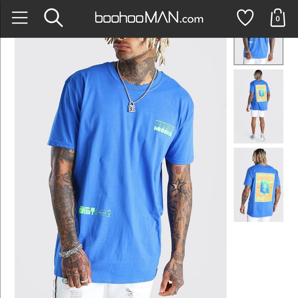 Men’s Oversized Graphic Tee